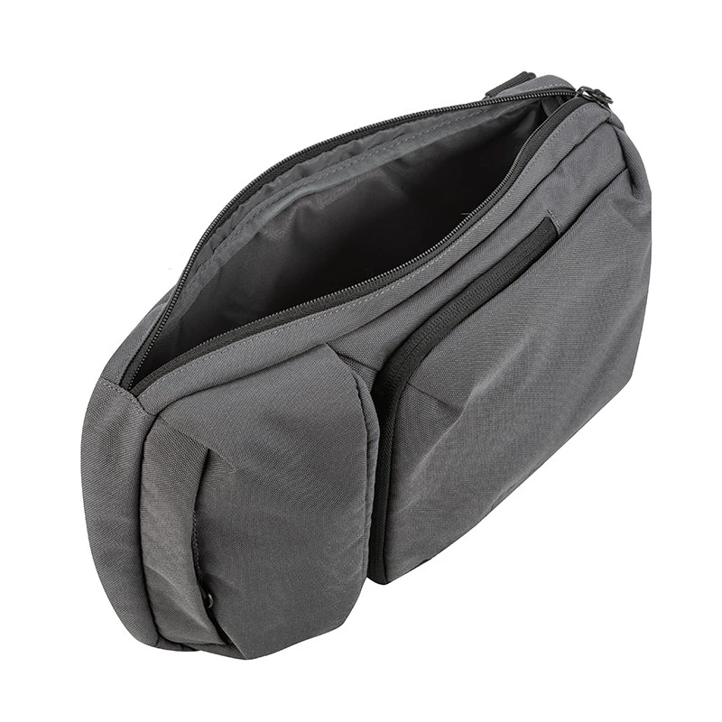 Мъжка раница през рамо за iPad Mini, Silver Flame, K012-2, Сива